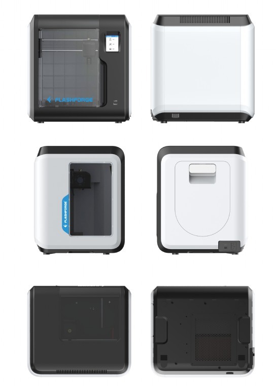 Gembird 3D Printer Flashforge Adventurer3, FFF, Single extruder, Fully-Closed Design & Auto-Temperature Control System, Build size: up to 150 x 150 x 150 mm, Connection Internet/USB stick/ WIFI, Filament: ABS/ PLA spool, 1.75mm photo 6