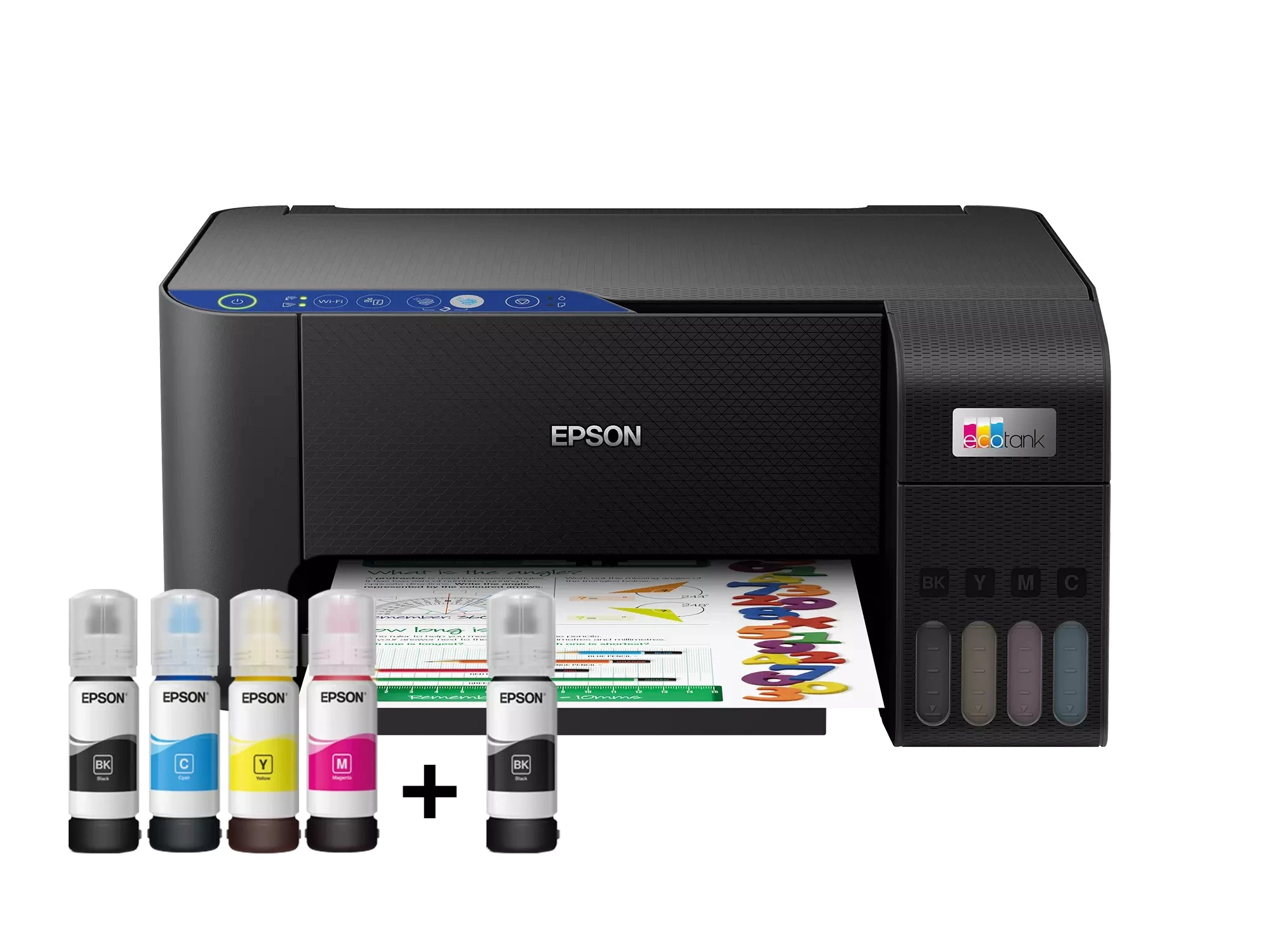 МФУ с CISS Epson EcoTank L3251 / A4 / Wi-Fi / Black photo 1