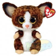 TY TY36374 Bb Binky - Brown Bush Baby 15cm 