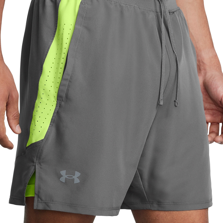 Sorti de bărbați Under Armour UA LAUNCH PRO 2n1 7 SHORTS L Gri photo 3