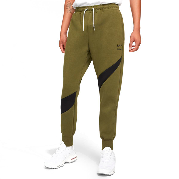 Брюки Nike M NSW SWOOSH TCH FLC PNT XL Зеленый Мужской photo 1 Брюки Nike M NSW SWOOSH TCH FLC PNT XL Зеленый Мужской photo 1