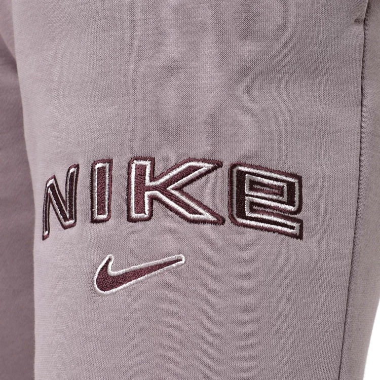 Pantaloni Nike W NSW PHNX FLC MR STD LOGO PNT S Liliac Femei photo 4