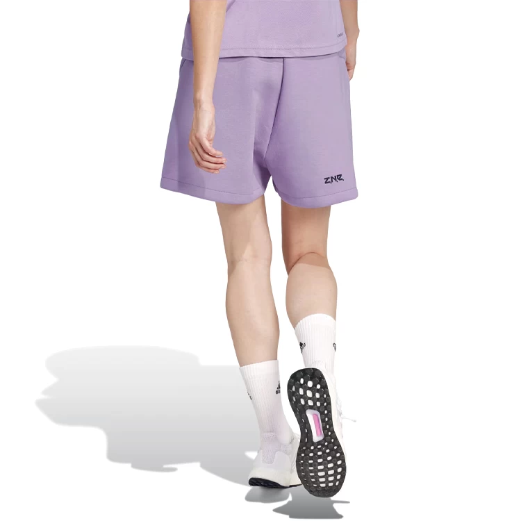 Sorti Adidas W Z.N.E.  SHORT M Liliac Femei photo 4