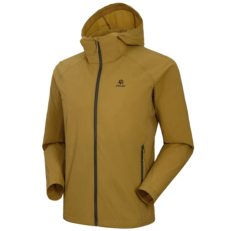 Jachetă Kailas Lightweight Windshell XXL Galben pentru bărbați  photo 7