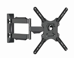 TV-Wall Mount for 32-55"- Gembird "WM-55RT-05", Rotate &amp; Tilt, max. 50 kg, Rotation 90°, Tilt -5°/+8°, Distance TV to Wall: 55-499 mm, max. VESA 400 x 400, Black 