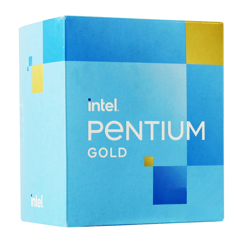 Intel® Pentium® Gold G7400, S1700, 3.7GHz, 2C(2P+0Е) / 4T, 6MB L3 + 2.5MB L2 Cache, Intel® UHD Graphics 710, 10nm 46W, Box photo 1
