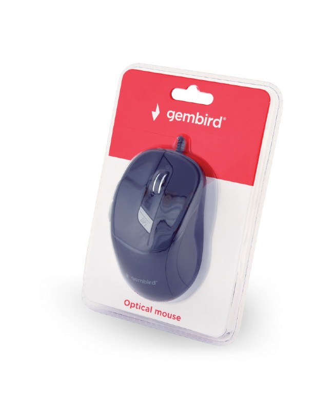 Gembird MUS-6B-01, Optical Mouse, 6-button, 1600dpi, USB, Black photo 3
