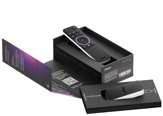 4K Медиаплеер Yandex Module with Alisa / Kinopoisk, Yandex Music, HDMI, Remote Control, Alisa Assistant built-in, YaOS photo 2