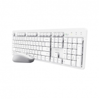 Tastatura si Mouse WirelessTrust ODY II / White thumbnav 3