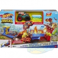 Hot Wheels HFB12 Mt Blast Station Playset 