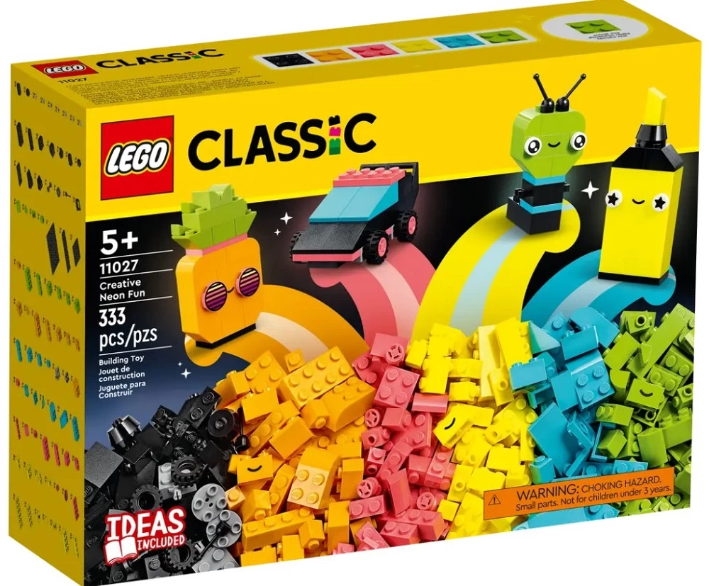 Constructor Lego Classic Creative Neon Fun 11027 de la 5+ ani photo 1