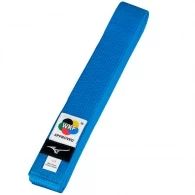 Centura de karate Mizuno WKF blue belt RB 