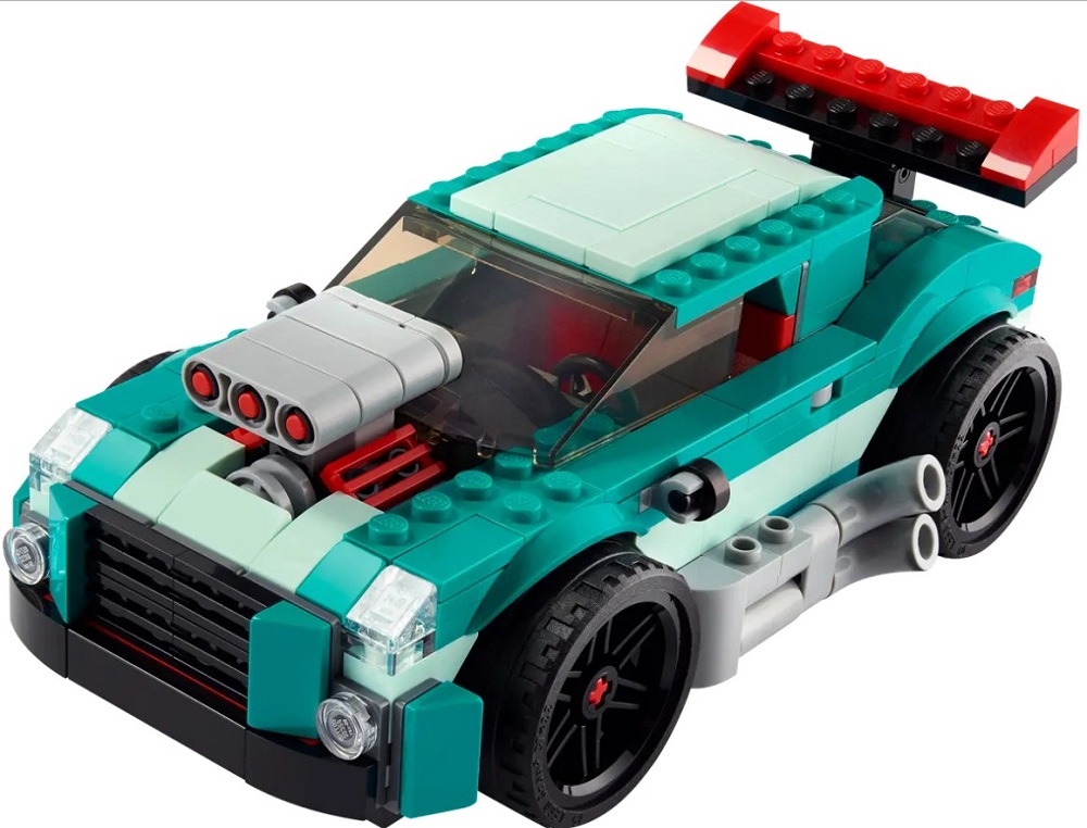 Constructor Lego Creator Street Racer 31127 de la 7+ ani photo 2