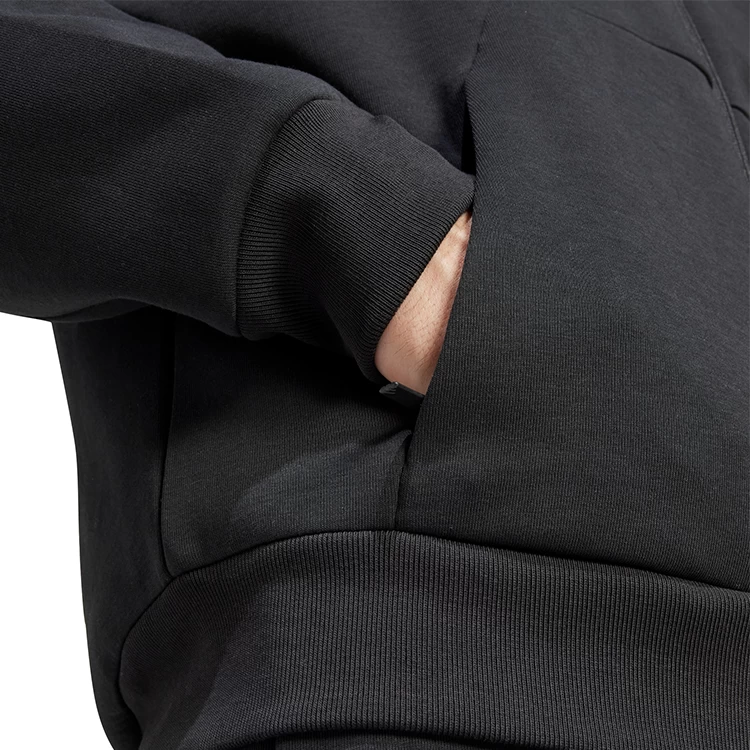 Hanorac pt bărbați Adidas M FI 3S FZ XXL Negru photo 4