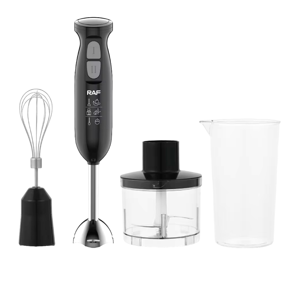Blender Submersibil Raf R327 Negru / 2 viteze / ml photo 1 Blender Submersibil Raf R327 Negru / 2 viteze / ml photo 1