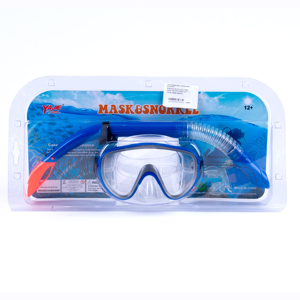 Set pentru inot masca+tub FEILESI Set mask and snorkel photo 2
