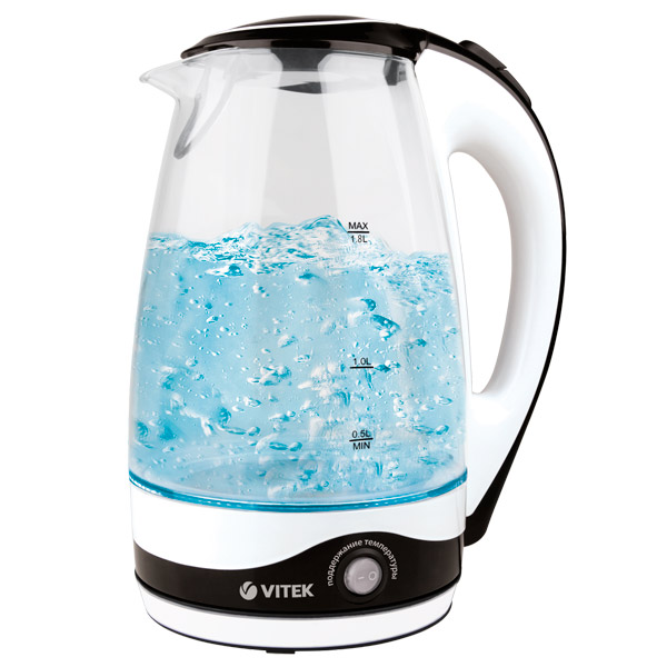 Чайник электрический Vitek VT-7027 BW photo Чайник электрический Vitek VT-7027 BW photo