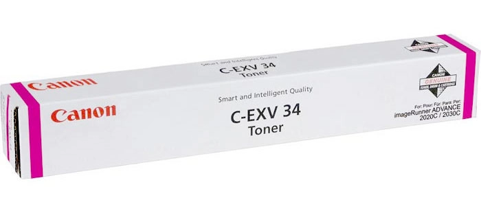 Toner Canon C-EXV34 Magenta, (270g/appr. 19000 pages 10%) for Canon iRC2020L/20i/25i/30L/30i photo 1