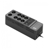 APC Back-UPS BE850G2-RS, 850VA/520W, 8 x CEE 7/7 Schuko (6 Battery Backup, all 6 Surge Protected), 1 x USB-A/ 1 x USB Type-C charging port, RJ-45 Data Line Protection 
