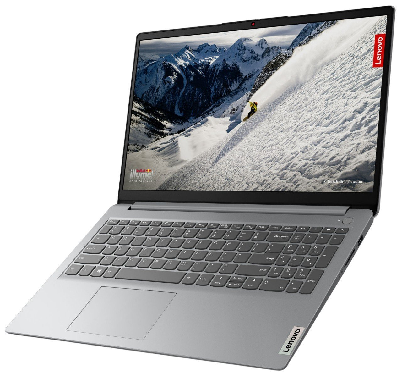 Ноутбук 15.6" Lenovo IdeaPad 1 15ALC7 / AMD Ryzen 5 5500U / 16GB / 512GB SSD / Cloud Grey photo 2