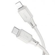 Cablu Type-C la Lightning HOCO “X101 Assistant” / 1m / Silicone / 27W / Gray thumbnav 2