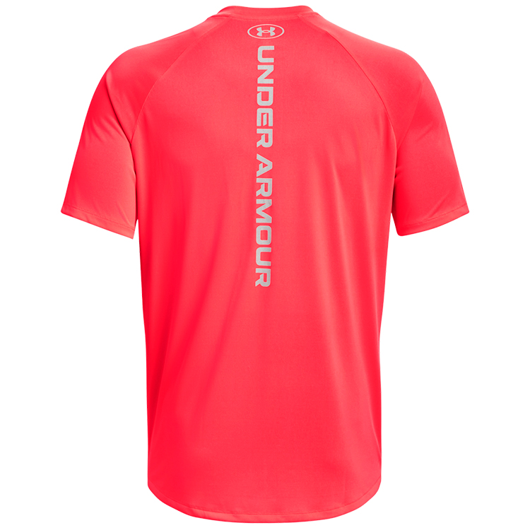 Tricou bărbătesc Under Armour UA M TECH REFLECTIVE SS S Coral photo 5