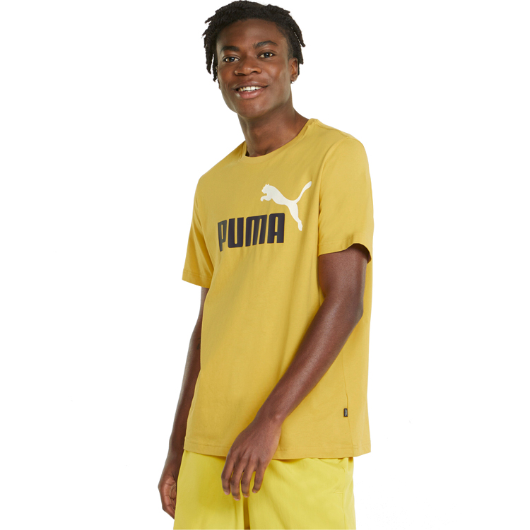 Футболка мужская Puma ESS+ 2 Col Logo Tee XL Желтый photo 4