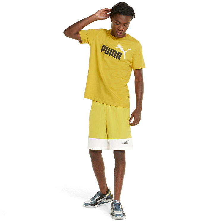 Футболка мужская Puma ESS+ 2 Col Logo Tee XL Желтый photo 5