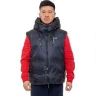 Vesta EA7 EMPORIO ARMANI REVERSIBLE VEST WITH HOOD thumbnav 2