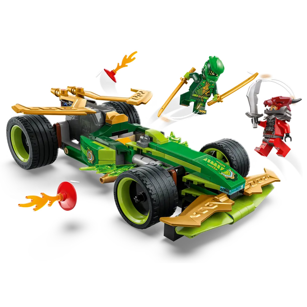 Constructor Lego Ninjago Lloyd's Pull-Back Race Car 71828 de la 7+ ani photo 7