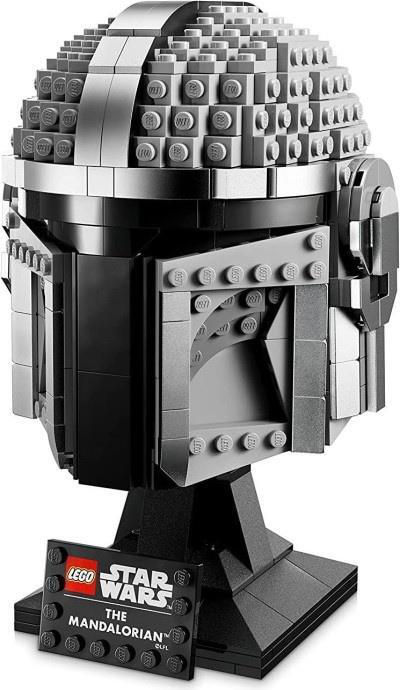 Constructor Lego Star Wars The Mandalorian Helmet 75328 de la 18+ ani photo 2