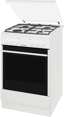 Газовая плита Hansa FCMW58028 / 4 конфорок / 50 см / Белый photo 3