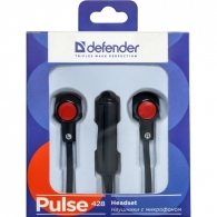 Casti cu fir Defender Pulse 428 black thumbnav 4
