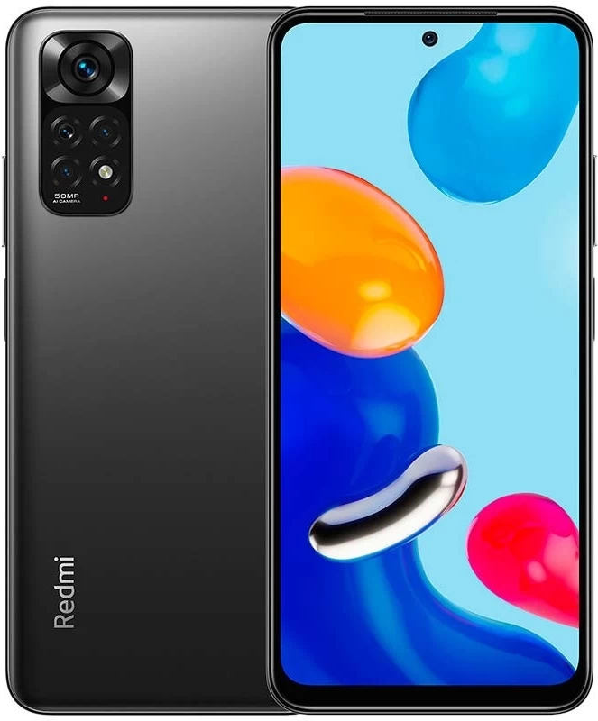 Смартфон Xiaomi Redmi Note 11 / 6.43'' / 4 ГБ / 128 ГБ / Серый photo 1