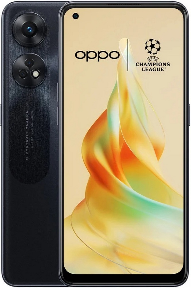 Smartphone OPPO Reno 8T / 6.43'' / 8 GB / 128 GB / Midnight Black photo 1 Smartphone OPPO Reno 8T / 6.43'' / 8 GB / 128 GB / Midnight Black photo 1