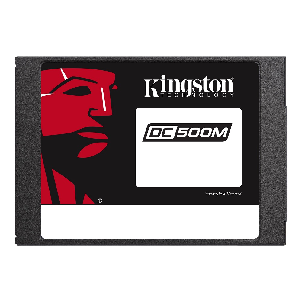 2.5" SSD 960GB  Kingston DC500M Data Center Enterprise, SATAIII, Mixed-Use, 24/7, SED, PLP, Sequential Reads:555 MB/s, Sequential Writes:520 MB/s, Steady-state 4k Read: 98,000 IOPS / Write: 70,000 IOPS, 7mm, Phison PS3112-S12DC, 3D NAND TLC photo 1