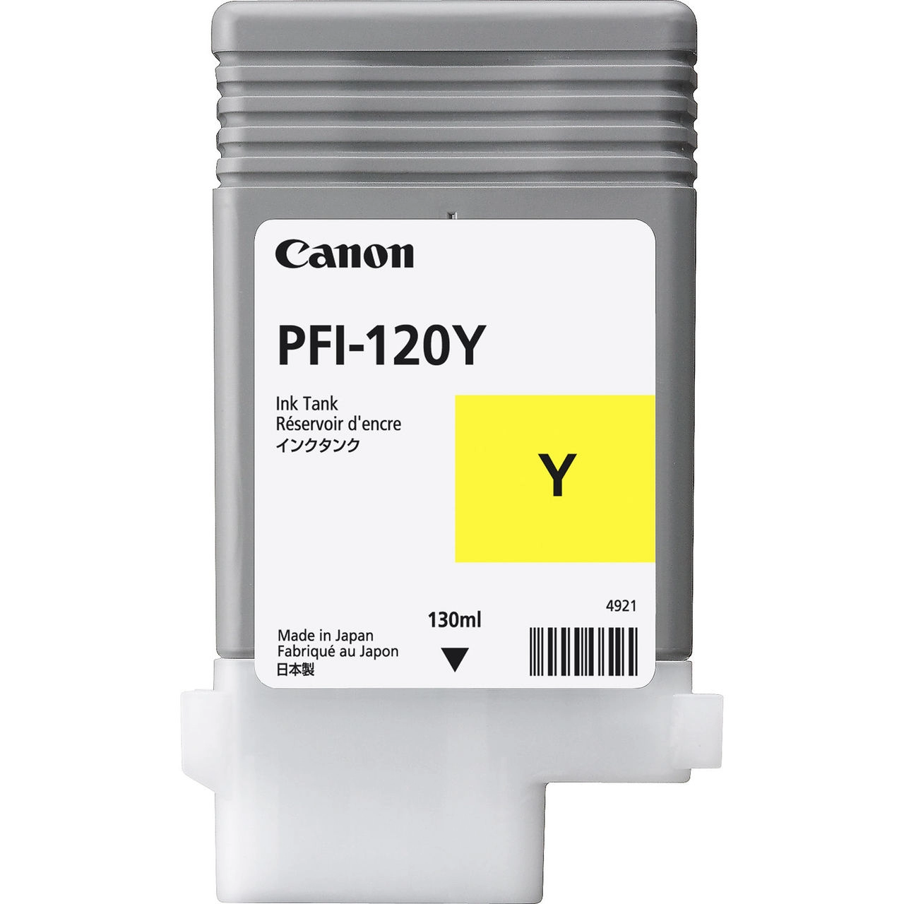 Ink Cartridge Canon PFI-120 Yellow EMEA , 130ml for Canon imagePROGRAF TM-200, TM-205, TM-300, TM-305 photo 1
