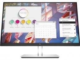 23.8" HP IPS LED E24u G4 FHD USB-C Black/Silver (5ms, 1000:1, 250cd, 1920x1080, 178°/178°, HDMI, DisplayPort, USB-C (Video, Power, Data), USB Hub: 4 x USB3.2, Pivot, Height-adjustable, VESA) 