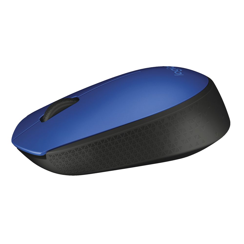 Logitech Wireless Mouse M171 Blue, Optical Mouse for Notebooks, Nano receiver,  Blue, Retail photo 3