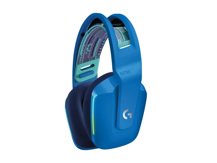 Наушники Logitech Gaming G733 LIGHTSPEED Wireless RGB, Blue photo 2