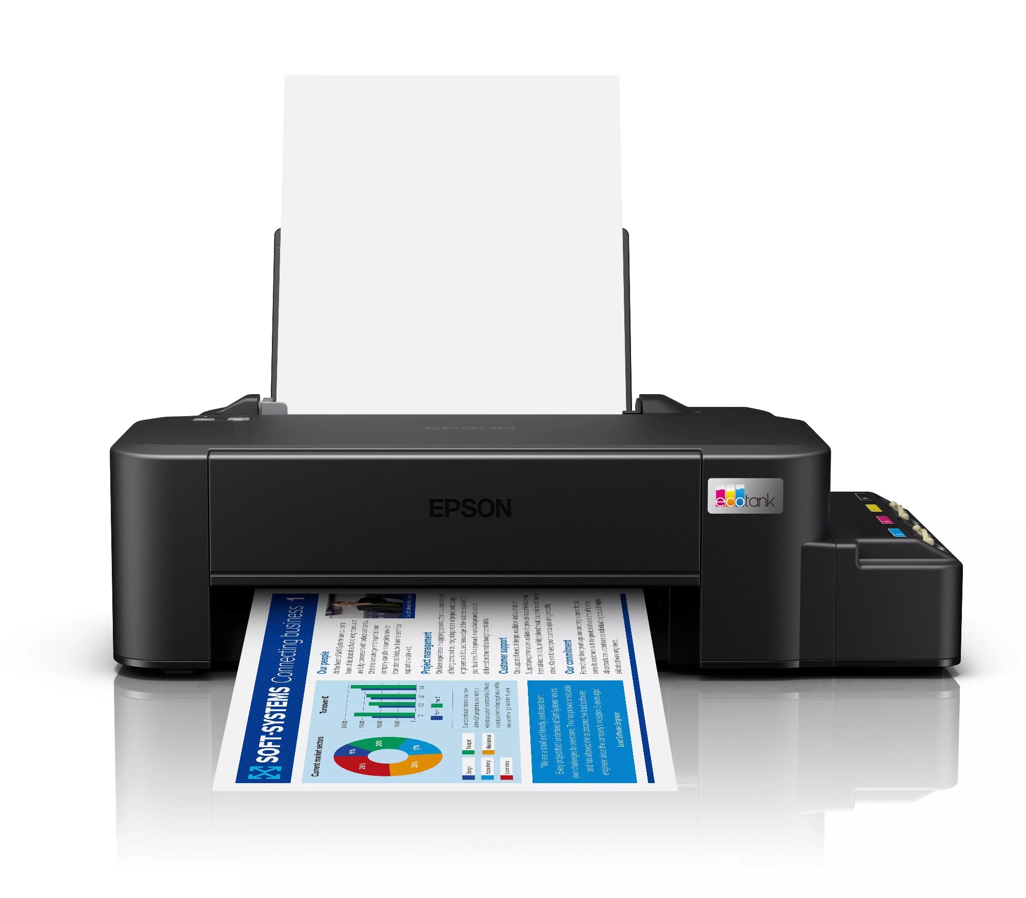 Принтер с СНПЧ Epson  Eco Tank L121 / A4 / Black photo 2