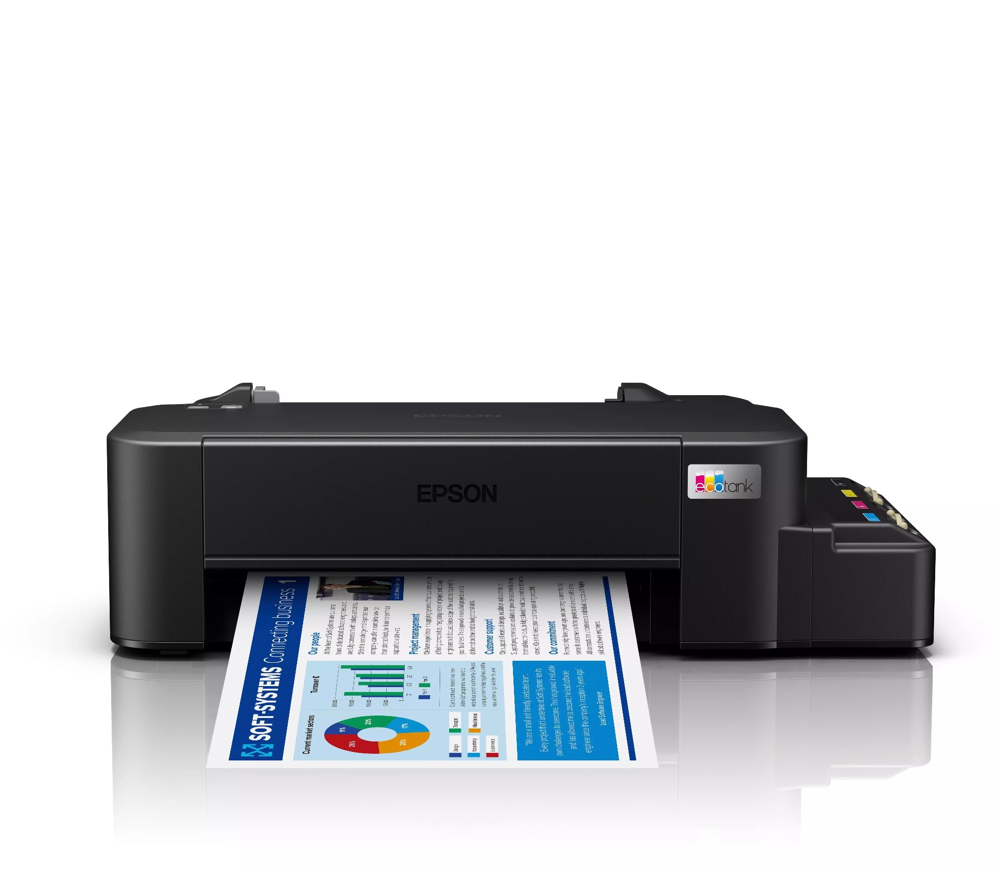 Принтер с СНПЧ Epson  Eco Tank L121 / A4 / Black photo 4