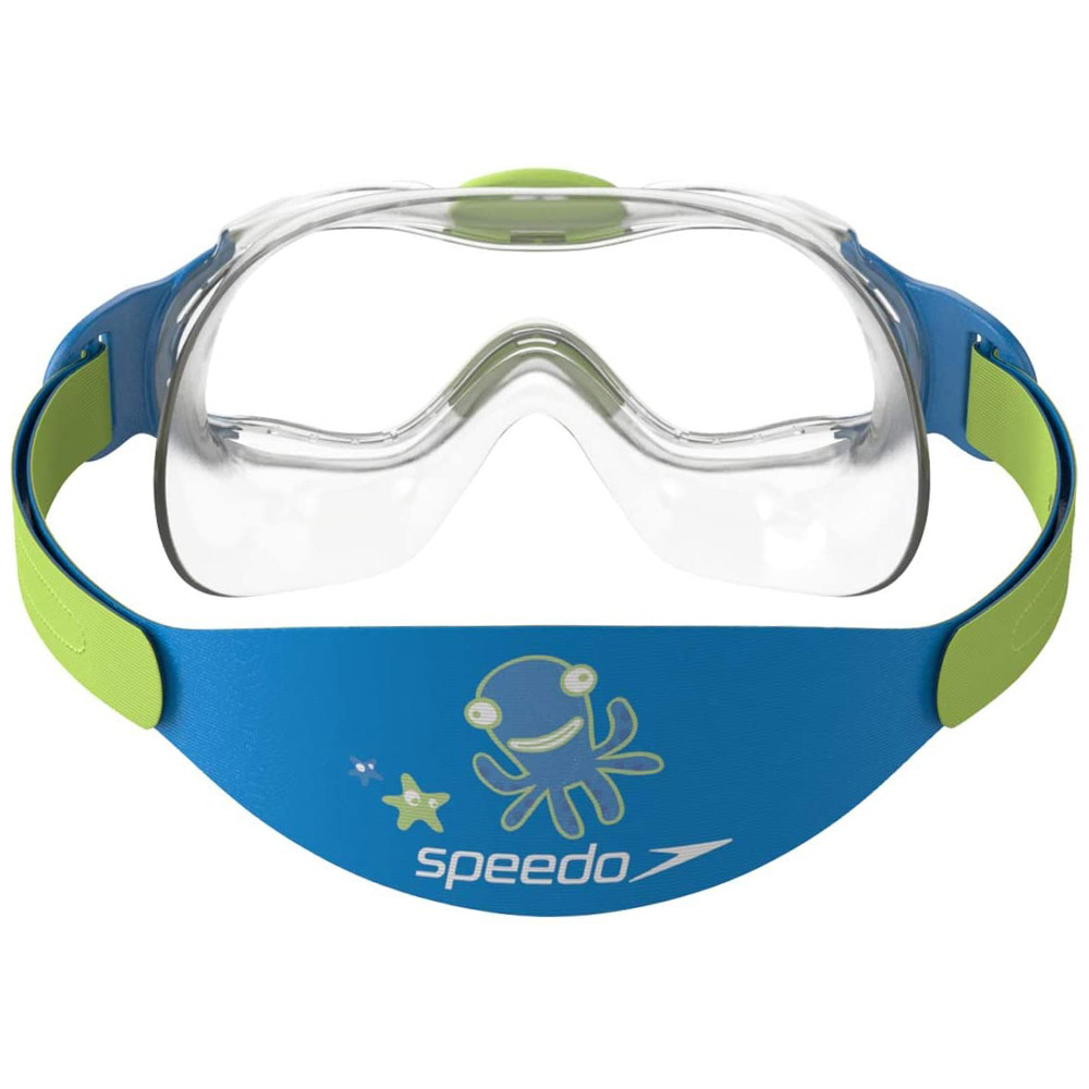 Masca Speedo SEA SQUAD MASK JU Albastru-verde photo 2