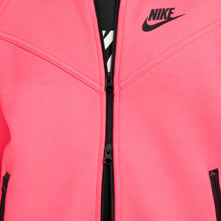 Hanorac Nike G NSW TCH FLC HD FZ LS / Femei / L / Roz photo 5