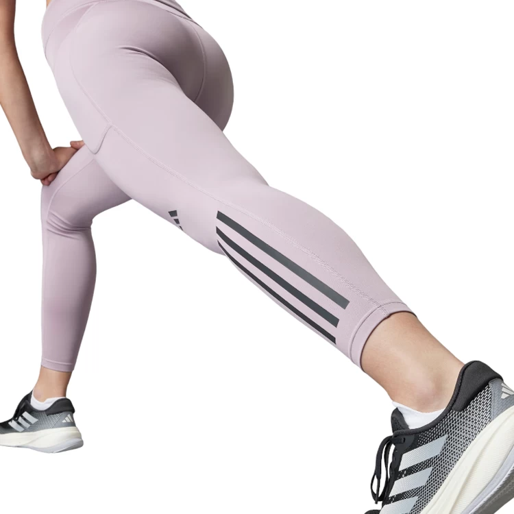 Panta-colanti Adidas DailyRun 3S 7/8 / Femei / XL / Mov photo 4