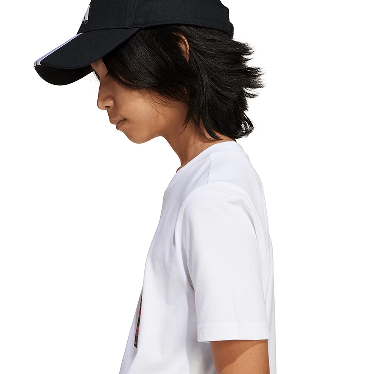 Tricou Adidas J CAMO LOGO TEE / Femei / 176 / Alb photo 5