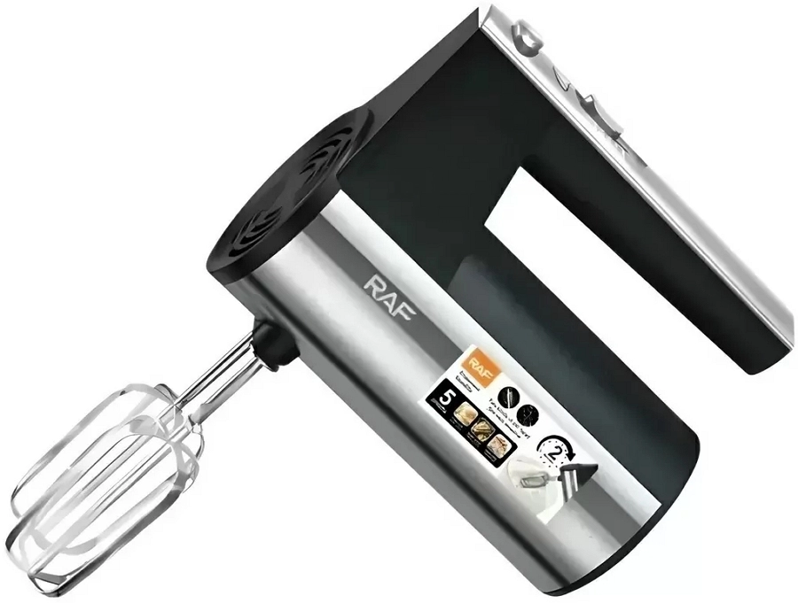 Mixer De mana Raf R6629 / 5 viteze / Argintiu photo 1