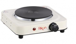 Плита настольная электрическая Rikon RKN29, 1 конфорок, 1000 Вт, Белый thumbnav