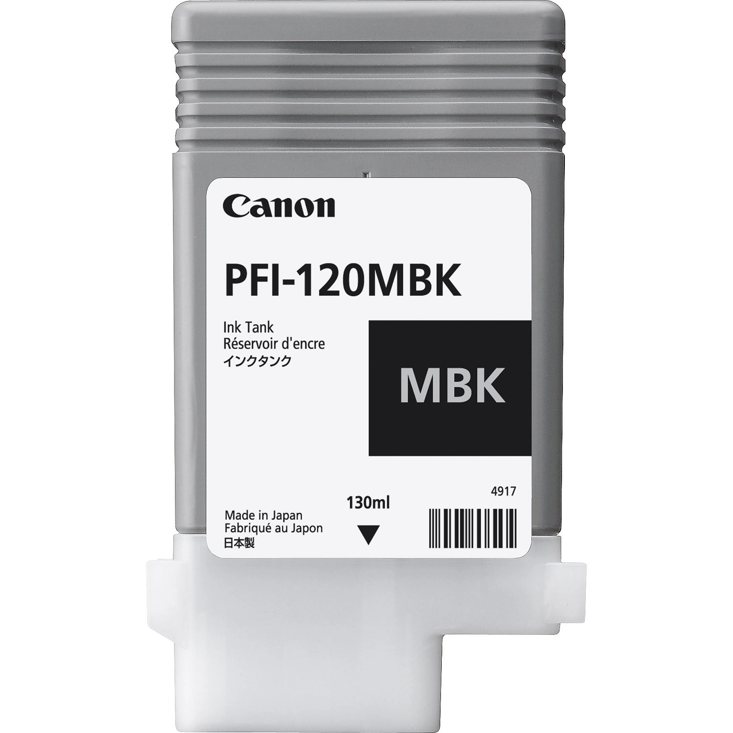 Ink Cartridge Canon PFI-120 Black EMEA , 130ml for Canon imagePROGRAF TM-200, TM-205, TM-300, TM-305 photo 1