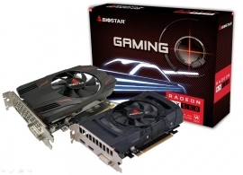 BIOSTAR Gaming Radeon RX 550 / 4GB GDDR5 128Bit 1071/6000Mhz, 1xDVI-D, 1xHDMI, 1xDP, Single Fan, Radeon Freesync Technology, AMD XConnect and HDR Ready, DX12&amp;Vulcan, Retail (VA5515RF41) 